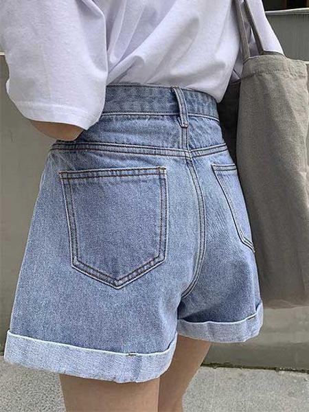 шорты женские летние джинсовые