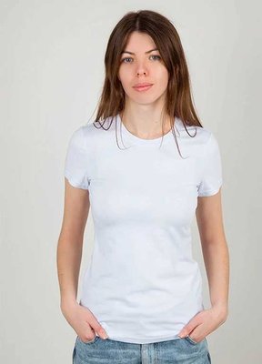 Біла футболка жіноча 83 фото