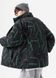 Черная, куртка зимняя двусторонняя женская (унисекс) 42 фото 5