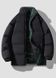 Черная, куртка зимняя двусторонняя женская (унисекс) 42 фото 1
